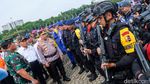 Momen Panglima TNI-Kapolri Cek dan Sapa Pasukan Operasi Lilin