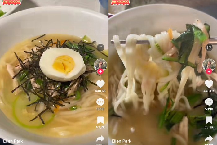 Nenek Korea viral banyak dipuji karena masak kalguksu