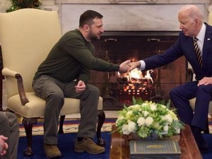 Biden-Zelensky Bertemu di Gedung Putih, Putin Sebut Rusia Tak Bisa Disalahkan