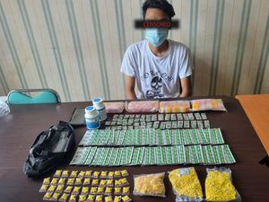 Edarkan Ribuan Hexymer dan Tramadol, Pria di Pandeglang Ditangkap Polisi