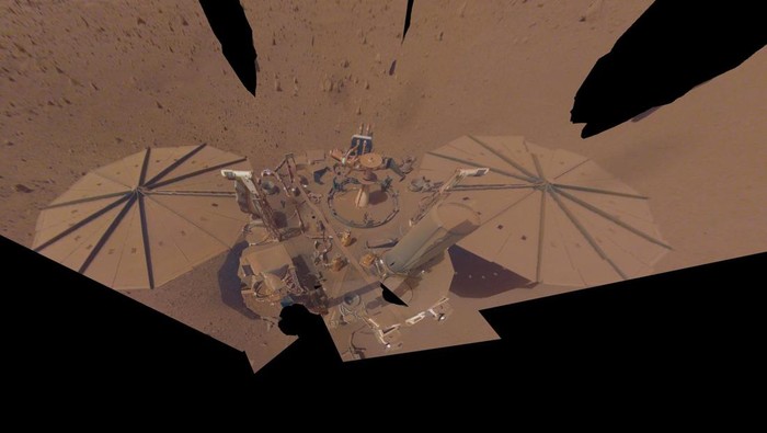 Robot InSight di Mars