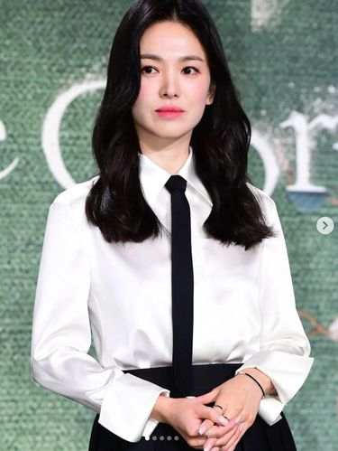 Song Hye Kyo di konferensi pers drama Korea The Glory