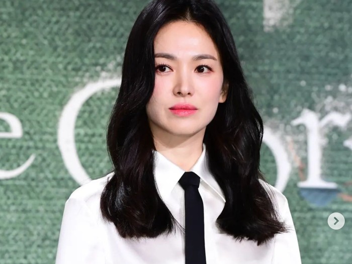 Song Hye Kyo di konferensi pers drama Korea The Glory