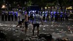 Suporter dan Polisi Bentrok Saat Perayaan Argentina Juara Dunia