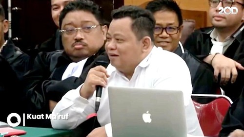 Terdakwa pembunuhan Brigadir Yosua, Kuat Maruf.