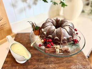 Tips Bikin Gourmet Fruit Cake Pakai Vla Eggnog yang Wangi dari Chef Nadja