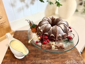 Tips Bikin Gourmet Fruit Cake Pakai Vla Eggnog yang Wangi dari Chef Nadja