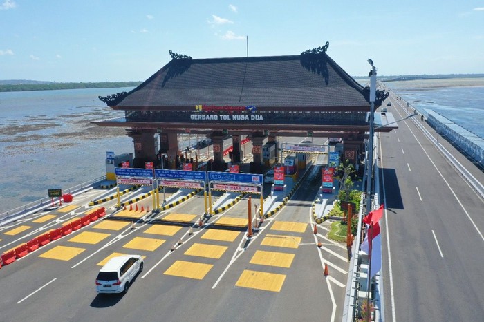 Gerbang Tol Bali Mandara di Nusa Dua