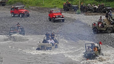 Wisata Libur Nataru di Yogya Sambil Offroad, Seru Banget!