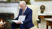 Dalam pertemuan itu, Biden menegaskan dukungan kuat AS untuk Ukraina selama mungkin yang diperlukan.