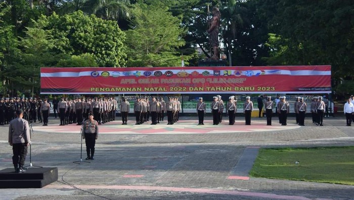 250 personel polisi akan mengamankan Natal dan Tahun Baru 2023 di Bone.