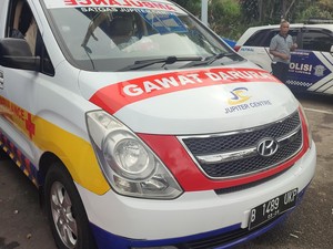 Ambulans Berstiker Legislator DKI Ditahan Polisi, Segini Denda Tilangnya