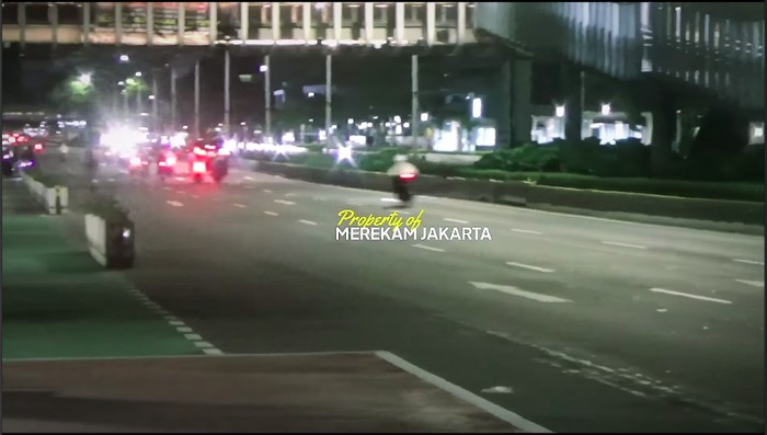 Balap liar dekat kamera ETLE