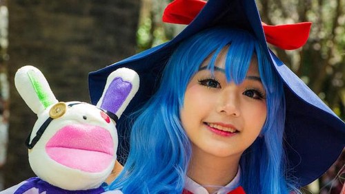 Gadis Jepang Kawaii.