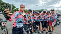 Gowes itu dihelat sejak 18-21 Desember 2022 dipenghujung tahun sebagai bentuk syukur dan tadabur alam di pulau dewata, Bali.