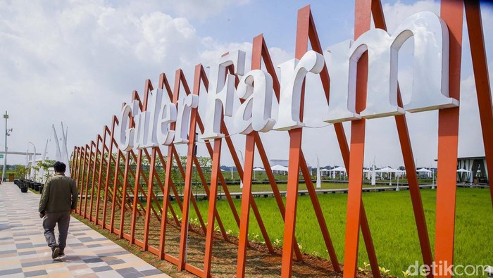 detikTravel berkesempatan mengunjungi Guler Farm Nature, Rabu (21/12/2022). Guler Farm Nature merupakan destinasi indah untuk dinikmati  yang berada di dekat ibu kota Jakarta dan tengah viral.