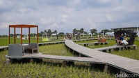 Tempat wisata ini memiliki luas sekitar 2,8 hektar.