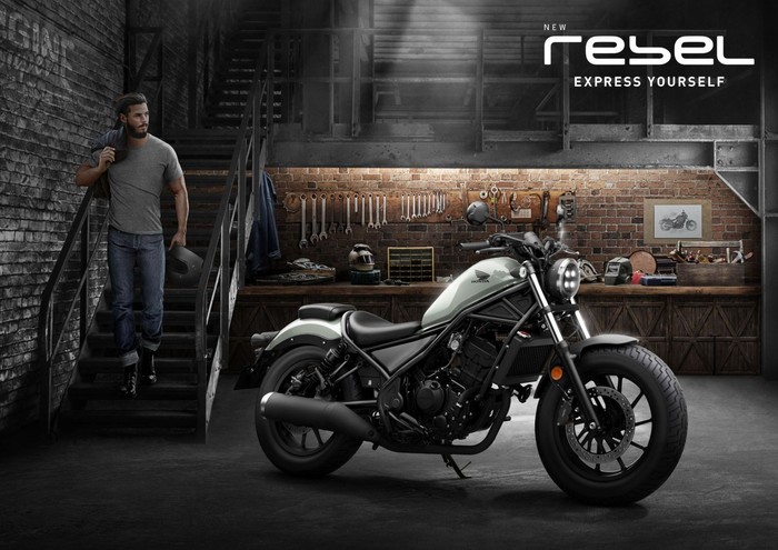 Honda Rebel 300 resmi meluncur di Thailand. Honda Rebel 300 resmi meluncur di Thailand.