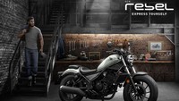Honda Rebel 300 sudah mulai dijual di Thailand dengan dua pilihan warna baru, yakni hitam dan abu-abu. Kendaraan tersebut dibanderol 146 ribu baht atau sekira Rp 60 jutaan. Foto: Honda Thailand.