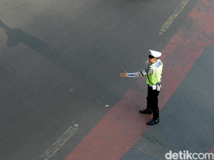 Ilustrasi Polisi Lalu Lintas (Polantas)