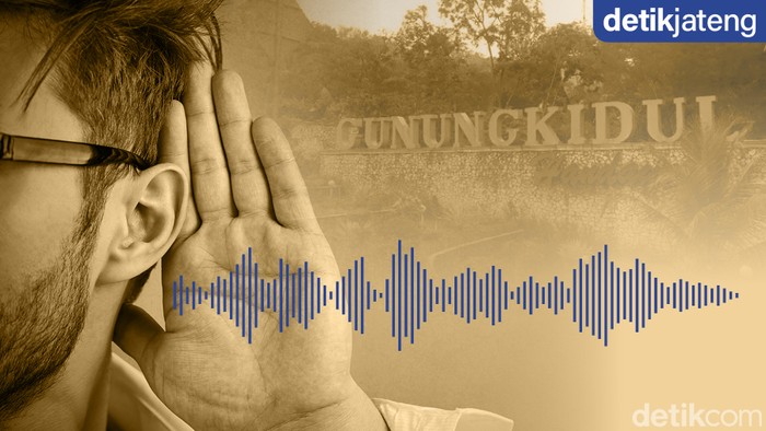 Ilustrasi suara dentuman misterius di Gunungkidul