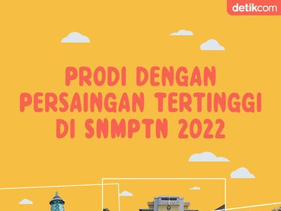 Infografis: Prodi dengan Persaingan Tertinggi SNMPTN 2022, Referensi SNBP 2023