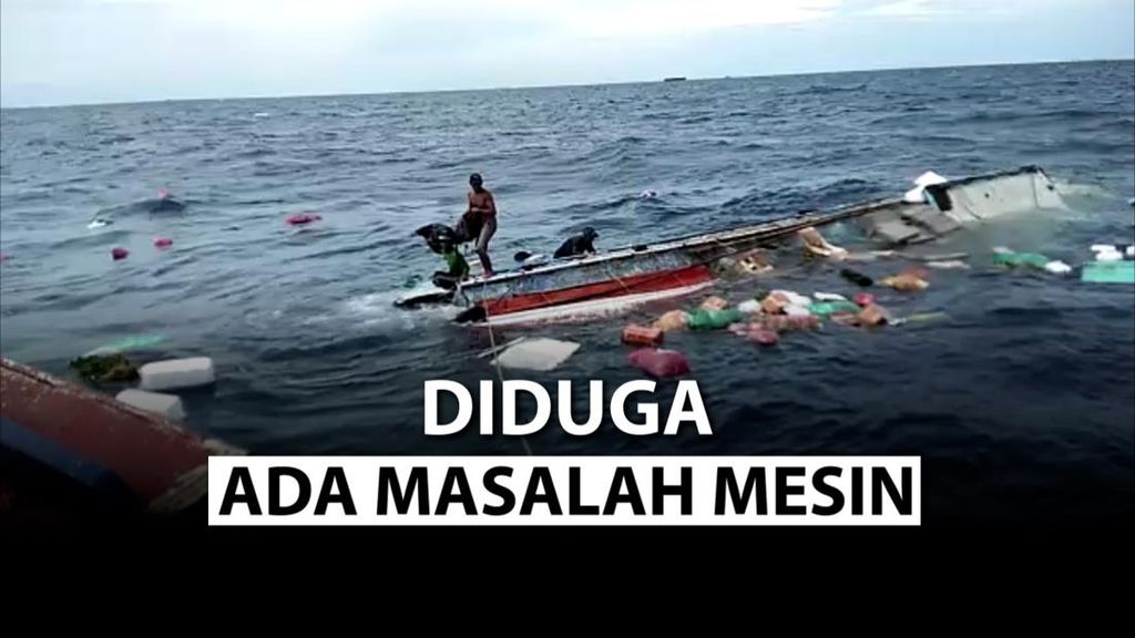 Detik-detik Kapal Penumpang Tenggelam di Kepulauan Seribu
