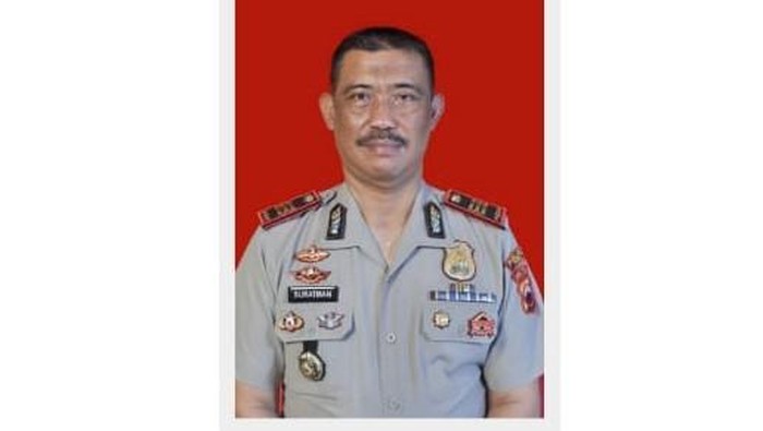 Kapolsek Slawi AKP Suratman yang meninggal saat gelar pasukan pengamanan Nataru.