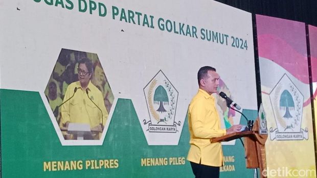 Ketua DPD I Golkar Sumut Musa Rajekshah alias Ijeck.