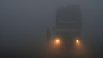 Kota Lahore Pakistan Dilanda Kabut Tebal