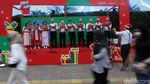 Lagu-lagu Natal Menggema di Bundaran HI