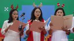 Lagu-lagu Natal Menggema di Bundaran HI