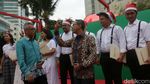 Lagu-lagu Natal Menggema di Bundaran HI