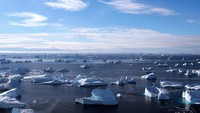Lingkungan dingin ekstrem yang terkenal tidak lain ada di Kutub Utara dan Kutub Selatan. Suhu rata-rata di musim dingin Kutub utara mencapai -40C, sementara Kutub Selatan bahkan sampai -76C. Selama hampir enam bulan tersebut, kedua lokasi ini gelap karena tidak ada sinar matahari, seperti dikutip dari Google Arts & Culture. Foto: Brocken Inaglory/Wikimedia Commons