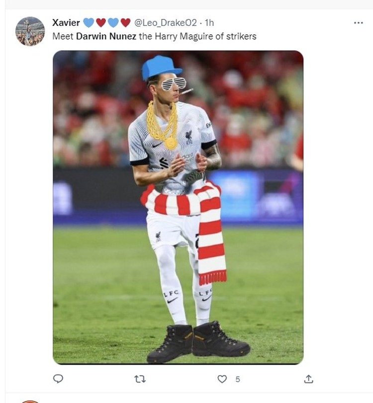 Meme Darwin Nunez