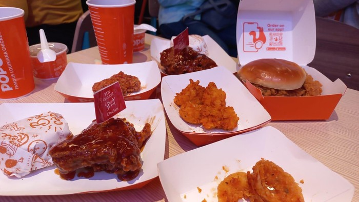 Menu Popeyes