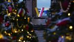 Moskow Bersolek Sambut Natal dan Tahun Baru di Tengah Invasi Rusia ke Ukraina