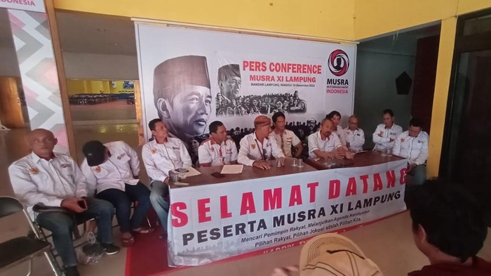 Musyawarah Relawan Jokowi Lampung (Foto: Istimewa)