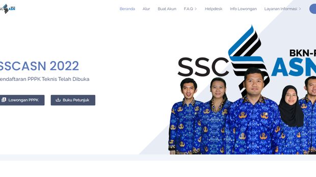 Pendaftaran PPPK Tenaga Teknis 2022