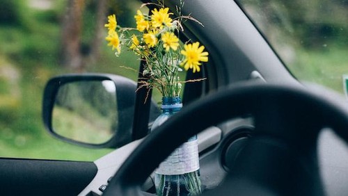 Reuse botol plastik.