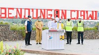 Hadir dalam peresmian, antara lain, Menteri Pekerjaan Umum dan Perumahan Rakyat (PUPR) Basuki Hadimuljono, Menteri Agraria dan Tata Ruang/Kepala Badan Pertanahan Nasional (ATR/BPN) Hadi Tjahjanto, Gubernur Jawa Barat Ridwan Kamil, Pj Gubernur DKI Jakarta Heru Budi Hartono.