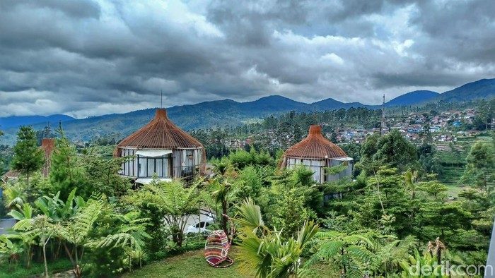 Salah satu penginapan di Bandung