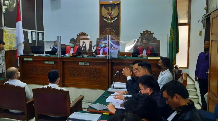 Sidang AKP Irfan Widyanto (Yogi-detikcom)
