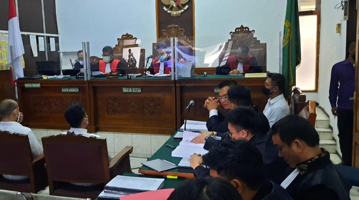 Sidang AKP Irfan Widyanto (Yogi-detikcom)