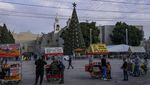 Suasana Kota Bethlehem di Tepi Barat Menjelang Natal