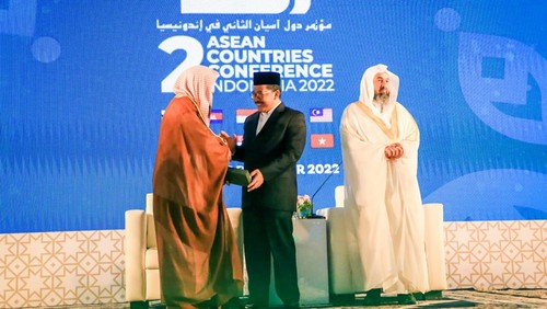 Suasana penutupan Konferensi Islam ASEAN di Nusa Dua, Jumat (23/12/2022). Foto: Ist
