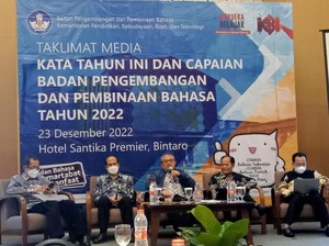 Ini Kata Paling Populer Tahun 2022 Versi Badan Bahasa, Bisa Tebak?