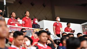 Foto: Presiden Jokowi Nonton Piala AFF 2022, Disambut Iwan Bule