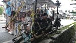 Modifikasi Ekstrem, Vespa Ini Dibangun dari Sampah