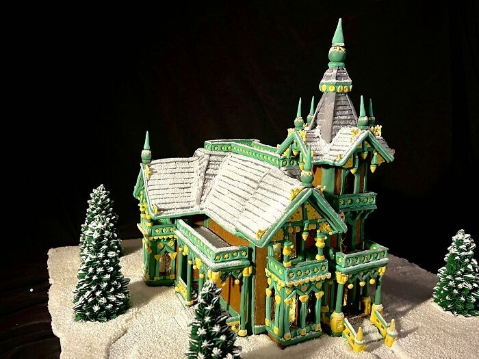 Gingerbread unik Unik! Kue Jahe Ini Didesain Mirip Istana hingga Colosseum Roma